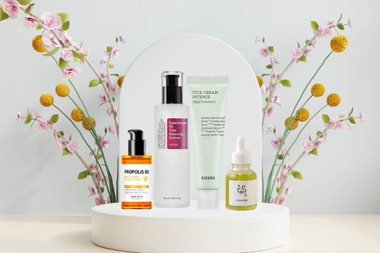 4 K-beauty Products containing Cica, mugwort, fermented ingredients and probiotics