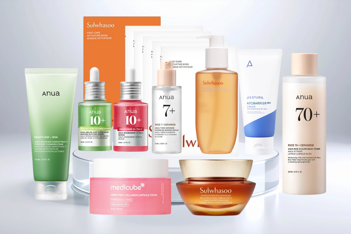 Top 10 Bestselling Korean Skincare Products on Korean Beautify 2025