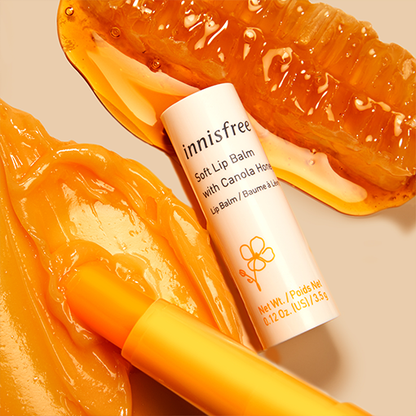 Innisfree Soft Lip Balm, Intensive Moisture with Canola Honey, 3.5g tube