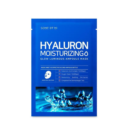 [SomeByMi] Hyaluron Moisturizing Ampoule Mask x 10EA