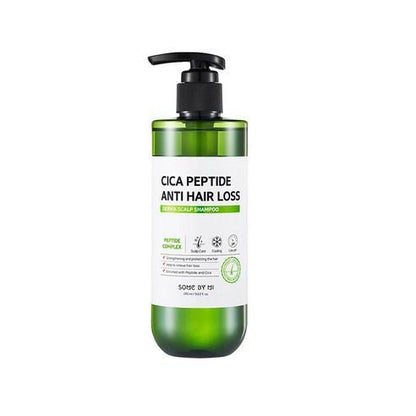 Some By Mi Cica Peptide Anti Hair Loss Derma Scalp Shampoo in a 285ml bottle