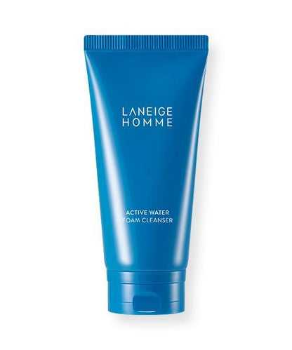 Laneige Homme Active Water Foam Cleanser, a 150ml bottle of facial cleanser for men