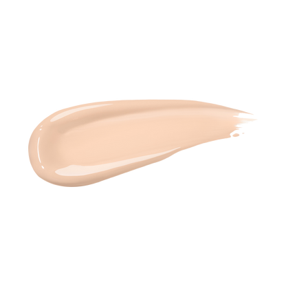 Hera Glow Lasting Foundation bottle with pump dispenser. This foundation provides SPF 25 sun protection and a natural glow that lasts up to 24 hours. Available in 35ml size, shade 21N1 Vanilla is a light neutral color.