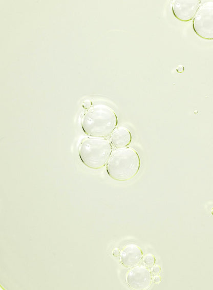 Beauty of Joseon Calming Serum, zoomed in to see the liquid bubble formula