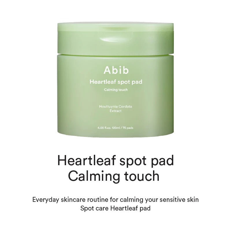 Abib Heartleaf Spot Pads for Soothing Skin (80 pads, 150ml)