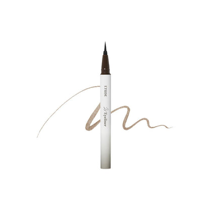 Etudehouse 2X Tinting Eyeliner in Natural Light Brown, a long-lasting, smudge-proof eyeliner for defining eyes in a natural brown shade.