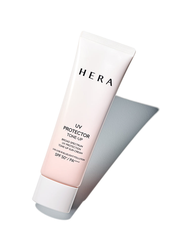 Hera UV Protector Tone-Up SPF 50, 50ml lightweight sunscreen with a brightening effect