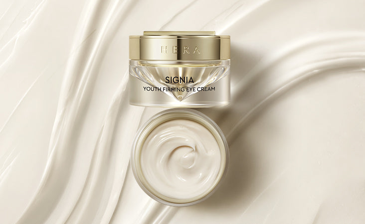 Hera Signia Youth Firming Eye Cream, 30ml jar for visibly firmer and youthful-looking eyes.