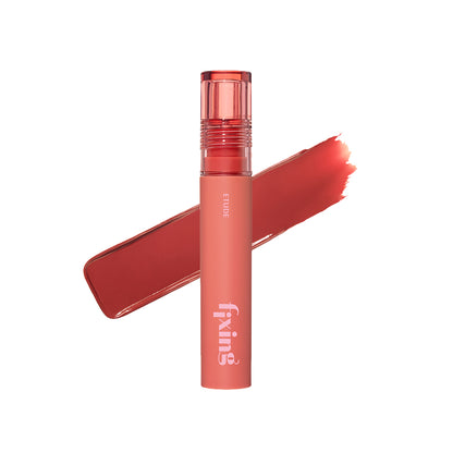 Etudehouse Fixing Tint in Vintage Red, a long-lasting lip tint with a red shade.