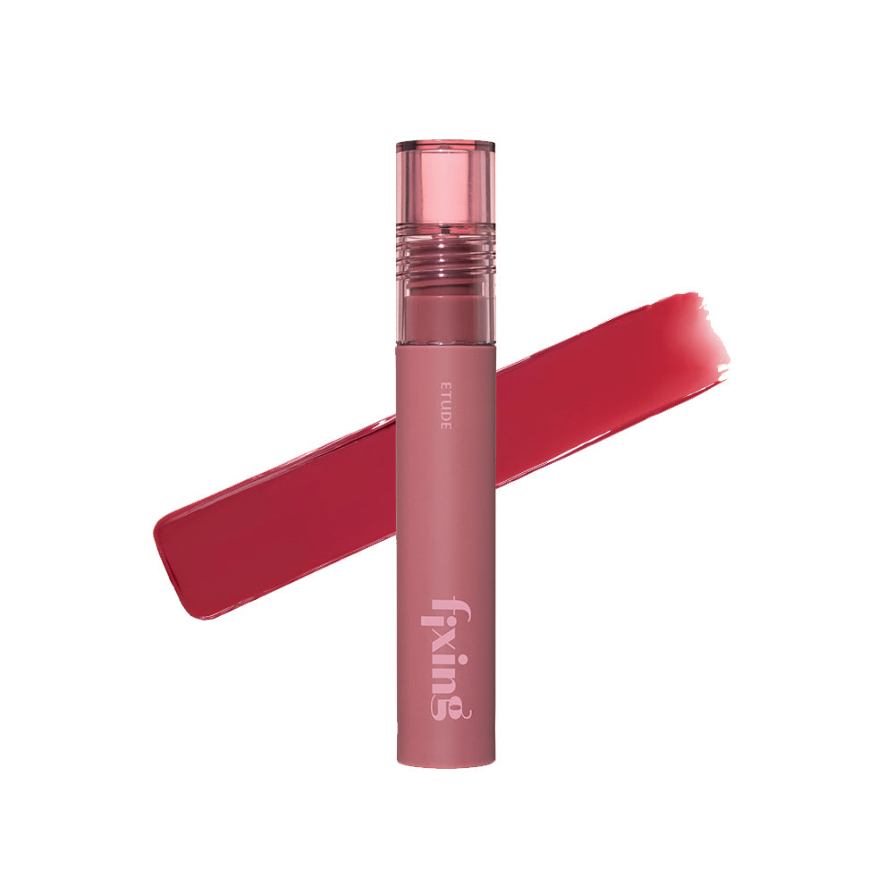 Etudehouse Fixing Tint in shade 07 Cranberry Plum, a long-lasting lip tint with a cranberry plum color.