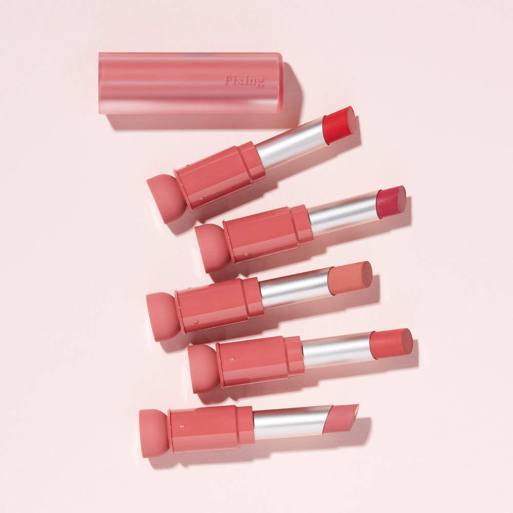 Etudehouse Fixing Tint Bar in shade 01 Lively Red, a long-lasting lip tint for a red color