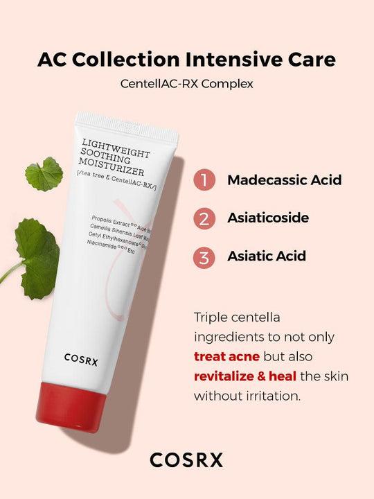 [Cosrx] AC Collection Lightweight Soothing Moisturizer 80ml