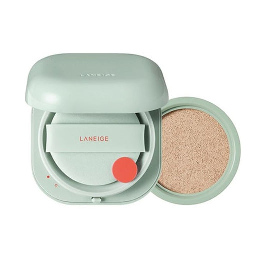 Two compact cases of Laneige Neo Cushion Matte with SPF 46 PA++ in shade 17C1, each containing 15 grams of product