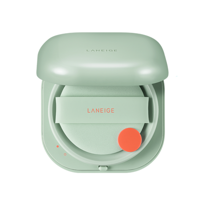 Laneige Neo Cushion Matte SPF46 PA++ in shade 17C1, 15g compact with a sleek design.