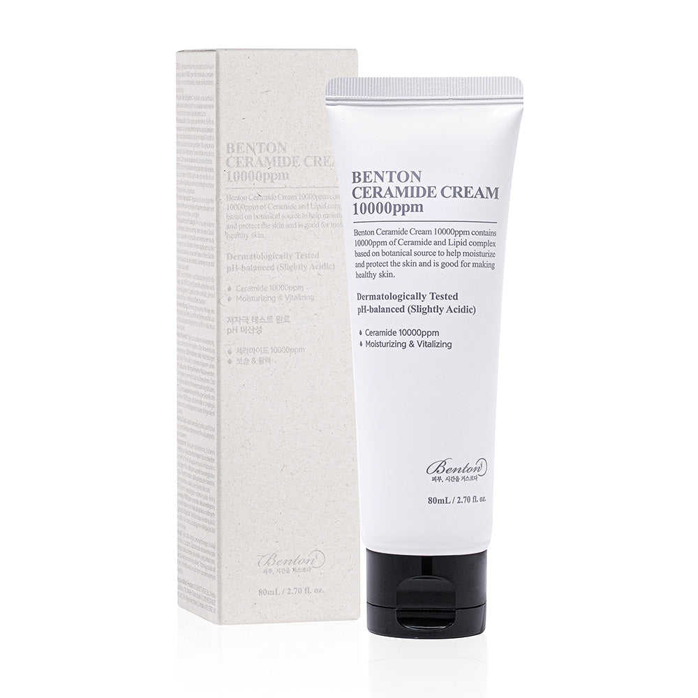 Benton Ceramide Cream, 10000ppm, 80ml tube.