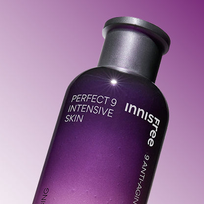 200ml bottle of Innisfree Perfect 9 Intensive Skin