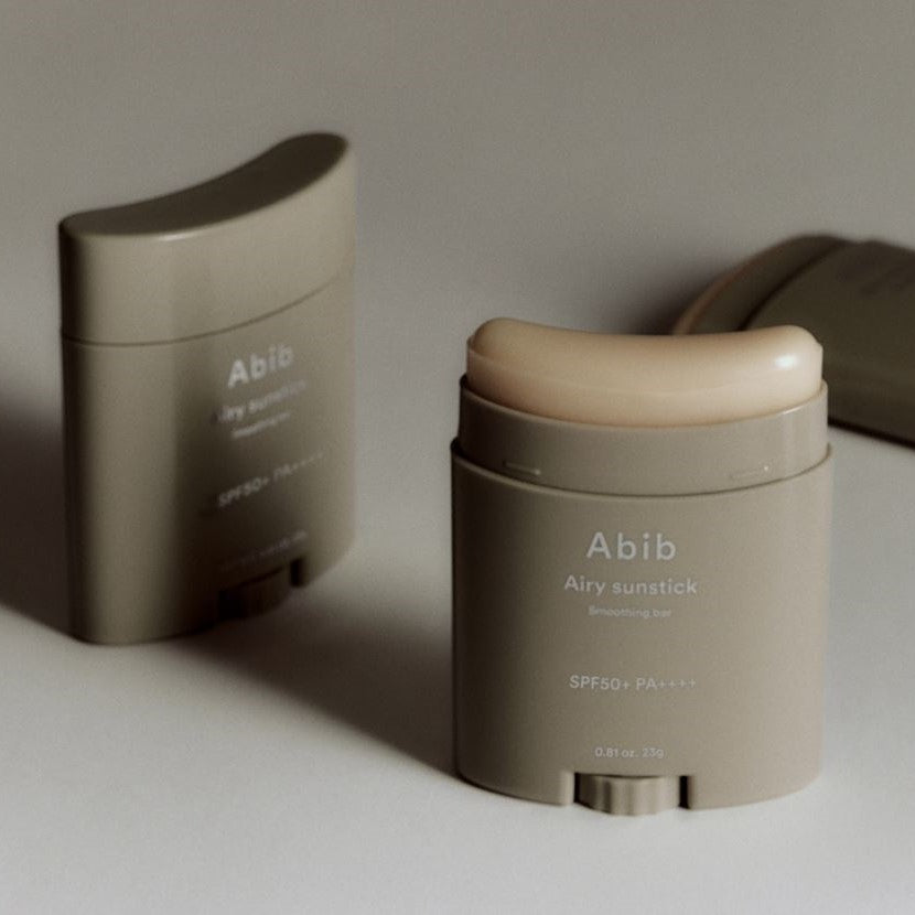 Abib Airy Sunstick with SPF50+ protection in a bottle