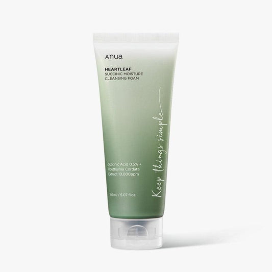 [Anua] HEARTLEAF SUCCINIC MOISTURE CLEANSING FOAM 150ml