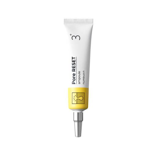 Numbuzin No.3 Pore Reset Ampoule Shot, a Korean beauty product to refine pores and improve skin texture.