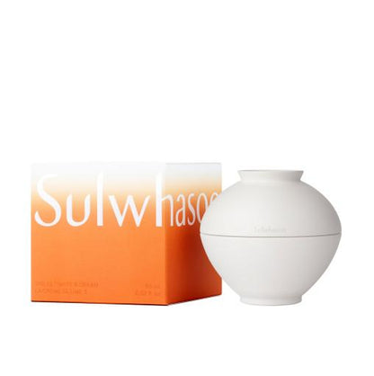 Sulwhasoo Timetreasure Invigorating Cream, 60ml jar. Anti-aging facial cream with Korean Red Pine extract for firmer, radiant skin.