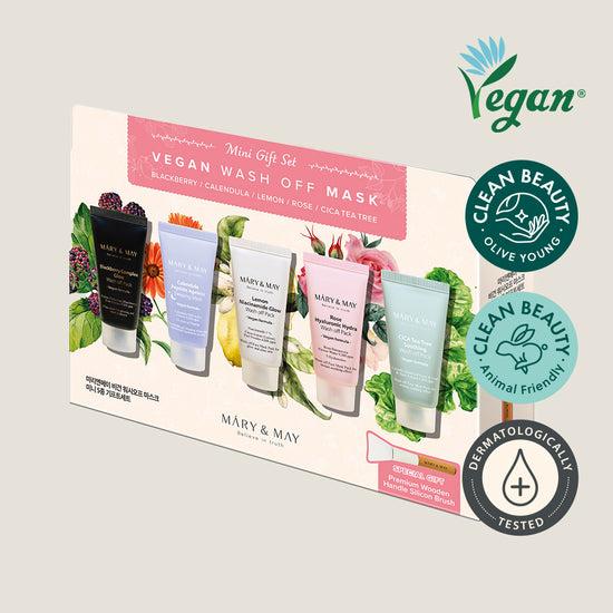 [Mary&May] Vegan Wash Off Mask Mini Gift Set