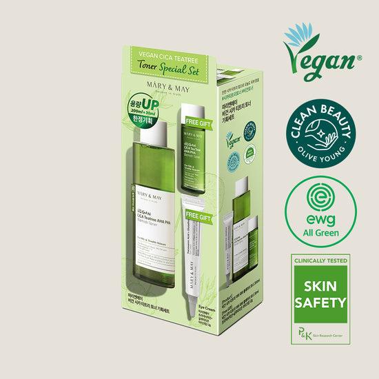 [Mary&May] Vegan CICA Tea Tree Toner Special Set