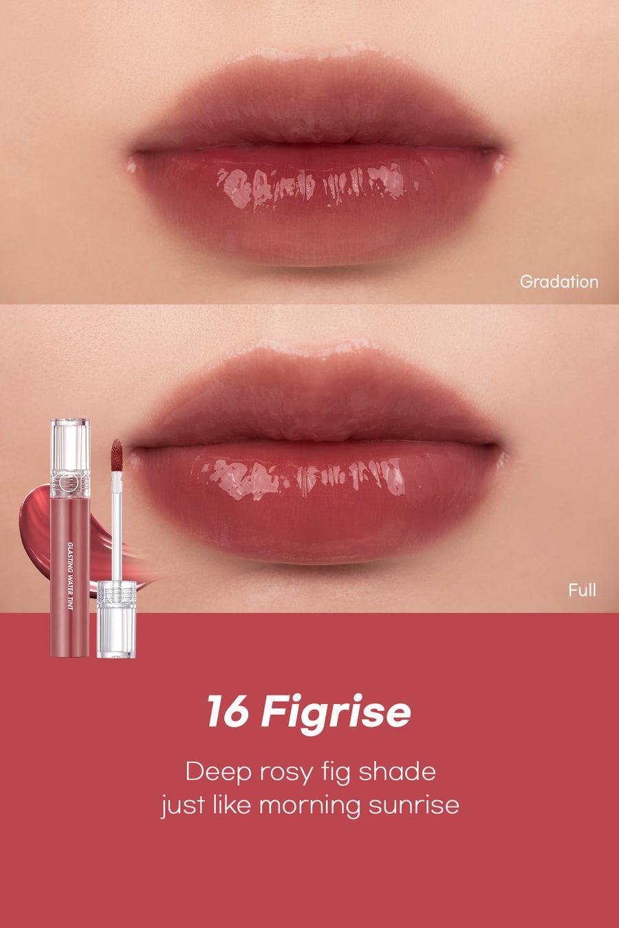 Romand Glasting Water Tint #Sunset,¬¨‚Ä†a lightweight,¬¨‚Ä†glossy lip tint for a natural flush of color.