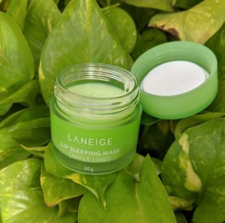 Laneige Lip Sleeping Mask EX in Apple Lime flavor, a 20g jar of overnight lip treatment.