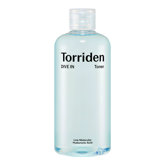 200ml bottle of Torriden Dive In low molecular hyaluronic acid skin booster