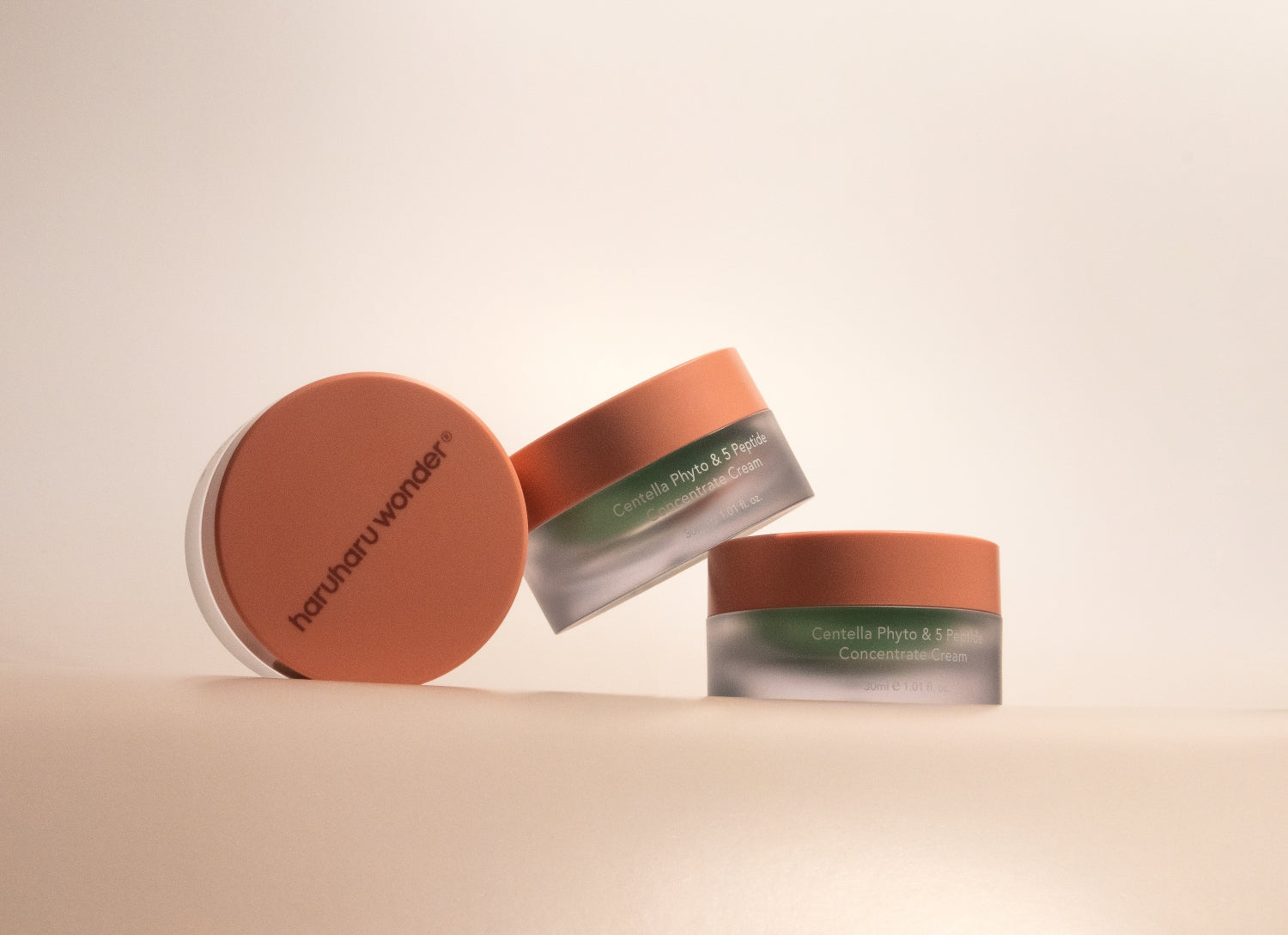 [haruharuwonder] Centella Phyto & 5 Peptide Concentrate Cream - 3Size