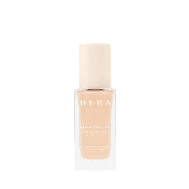 Hera Glow Lasting Foundation SPF 25 / PA++ in a 35ml bottle, shade No.21C1 Rose Vanilla