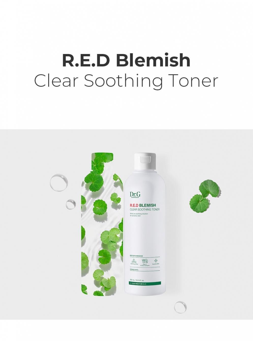 [Dr.G] Red Blemish Clear Soothing Toner 300ml