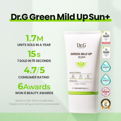 [Dr.G] Green Mild Up Sun SPF 50+/ PA++++ 50ml