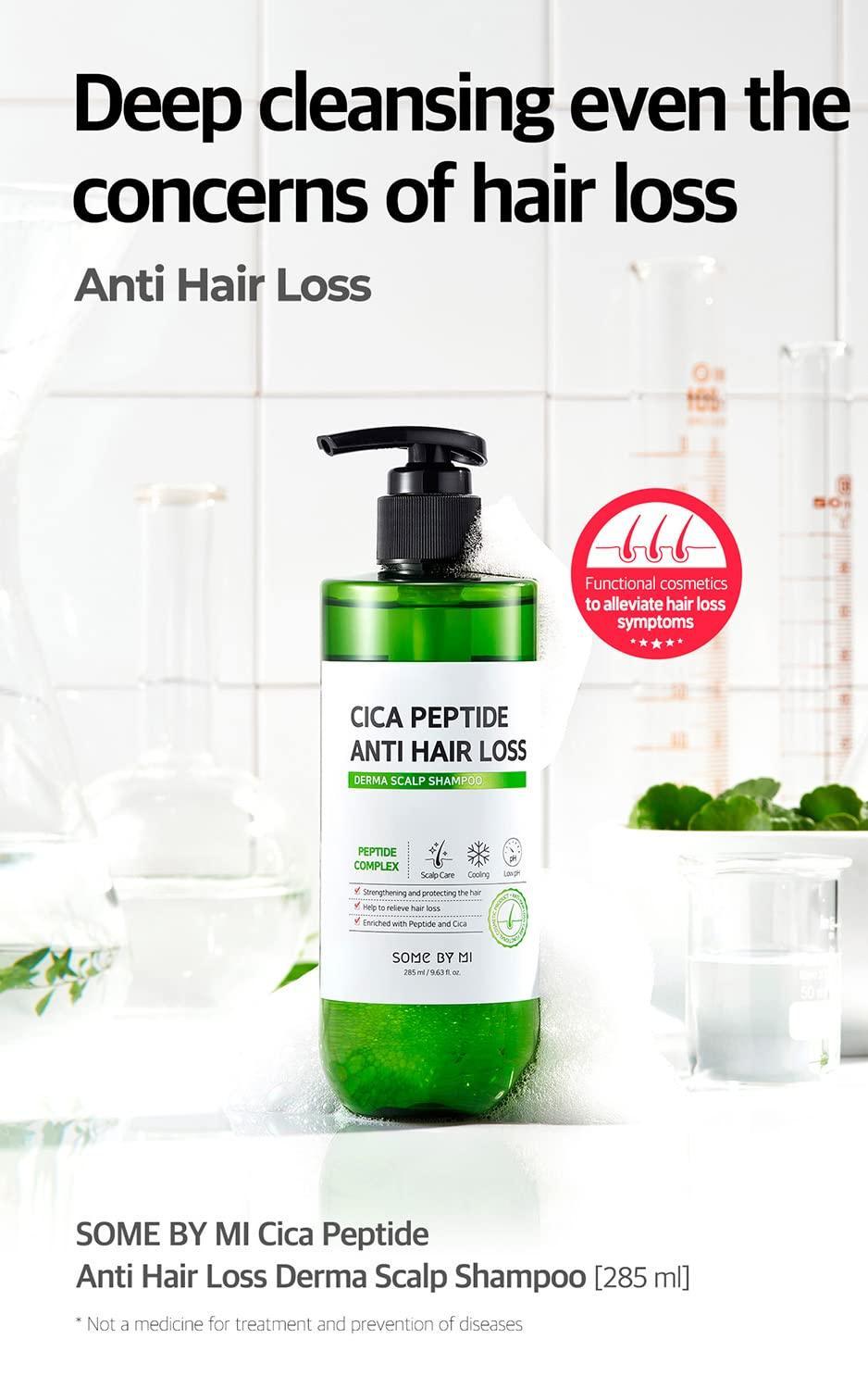 [SomeByMi] Cica Peptide Anti Hair Loss Derma Scalp Shampoo 285ml