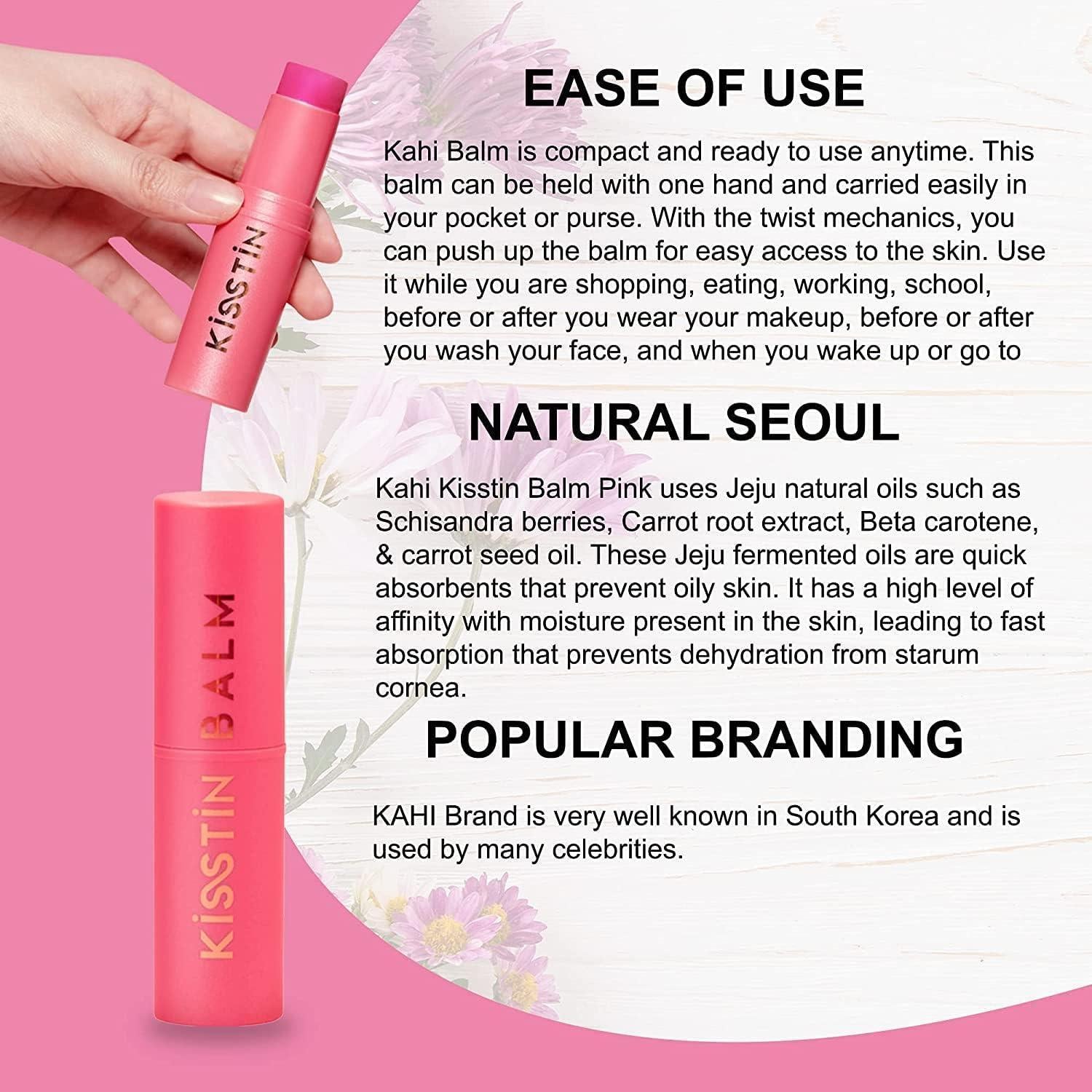 [KAHI] KISSTIN Balm Pink 9g