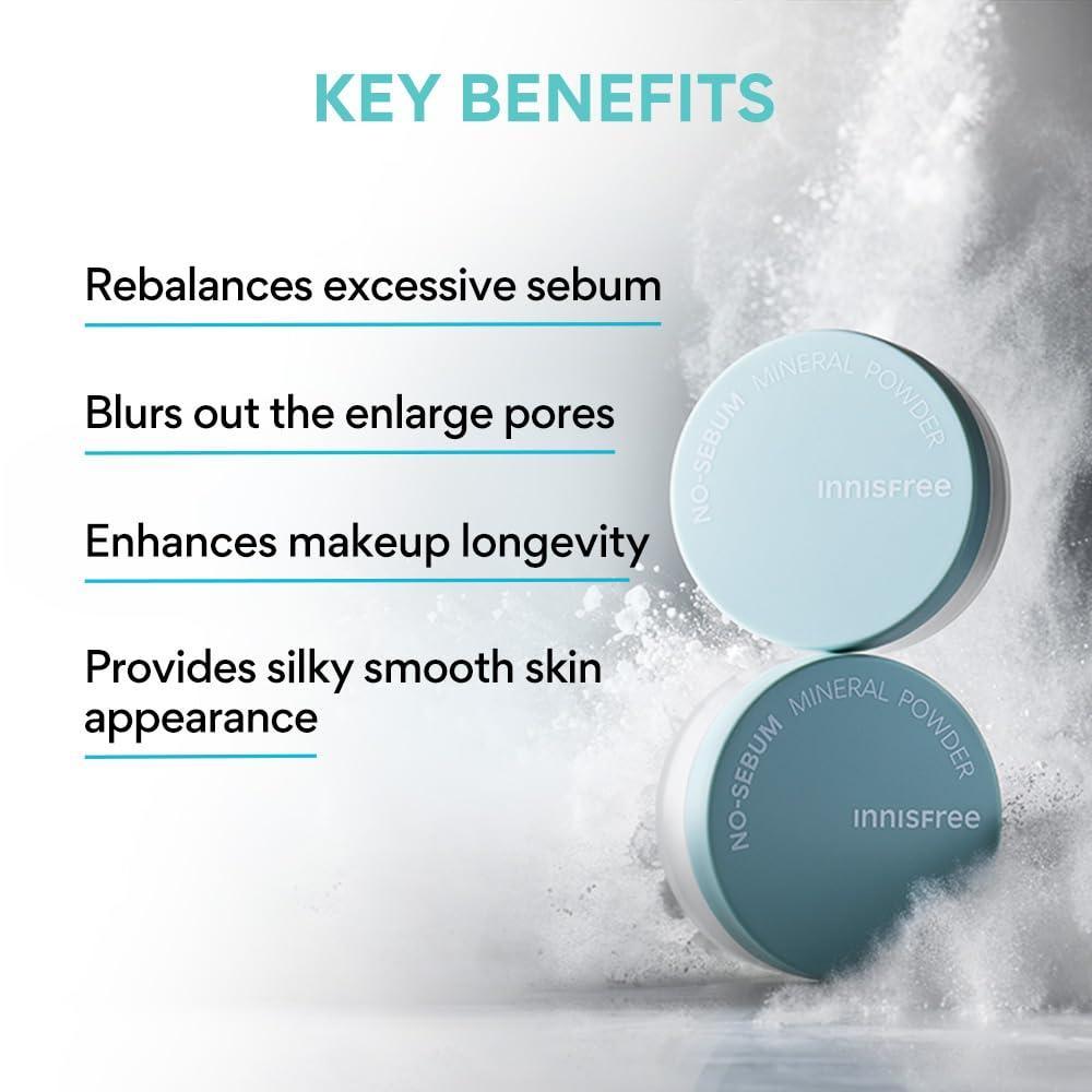 [Innisfree] No-Sebum Mineral Powder 5g