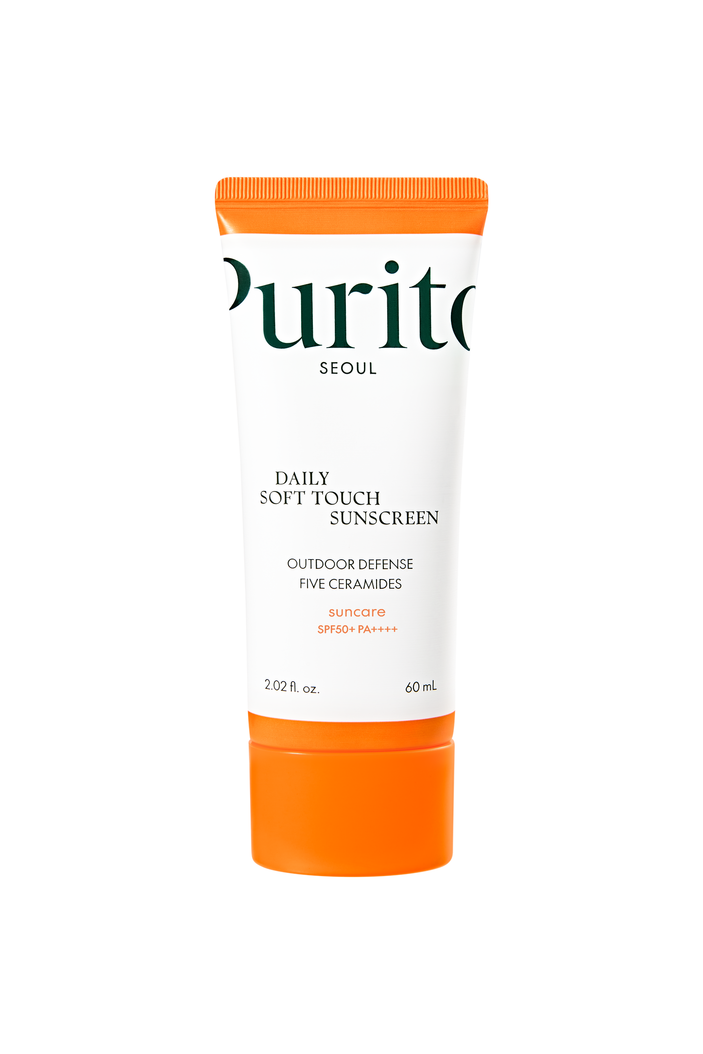 PURITO sunscreen tube, SPF 50+ PA++++