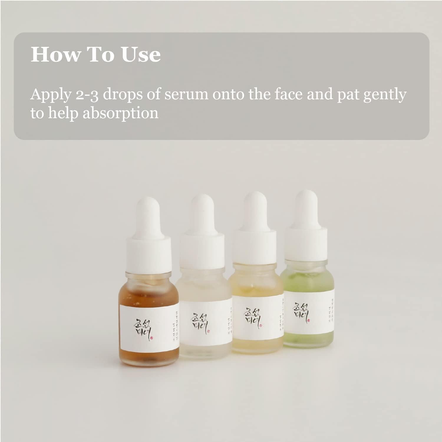 [BeautyOfJoseon] Hanbang Serum Discovery Kit (10ml*4ea)