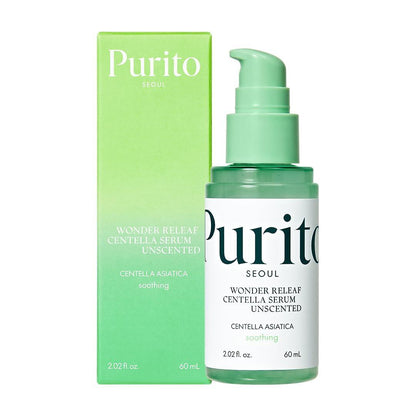 PURITO Wonder Releaf Centella Serum Unscented, 60ml