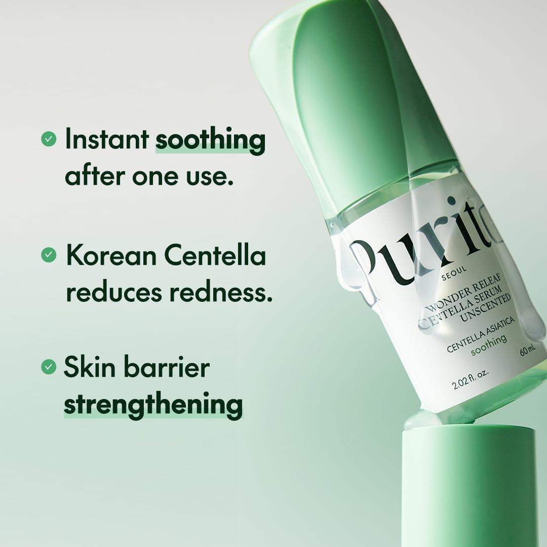 PURITO Wonder Releaf Centella Serum Unscented, 60ml