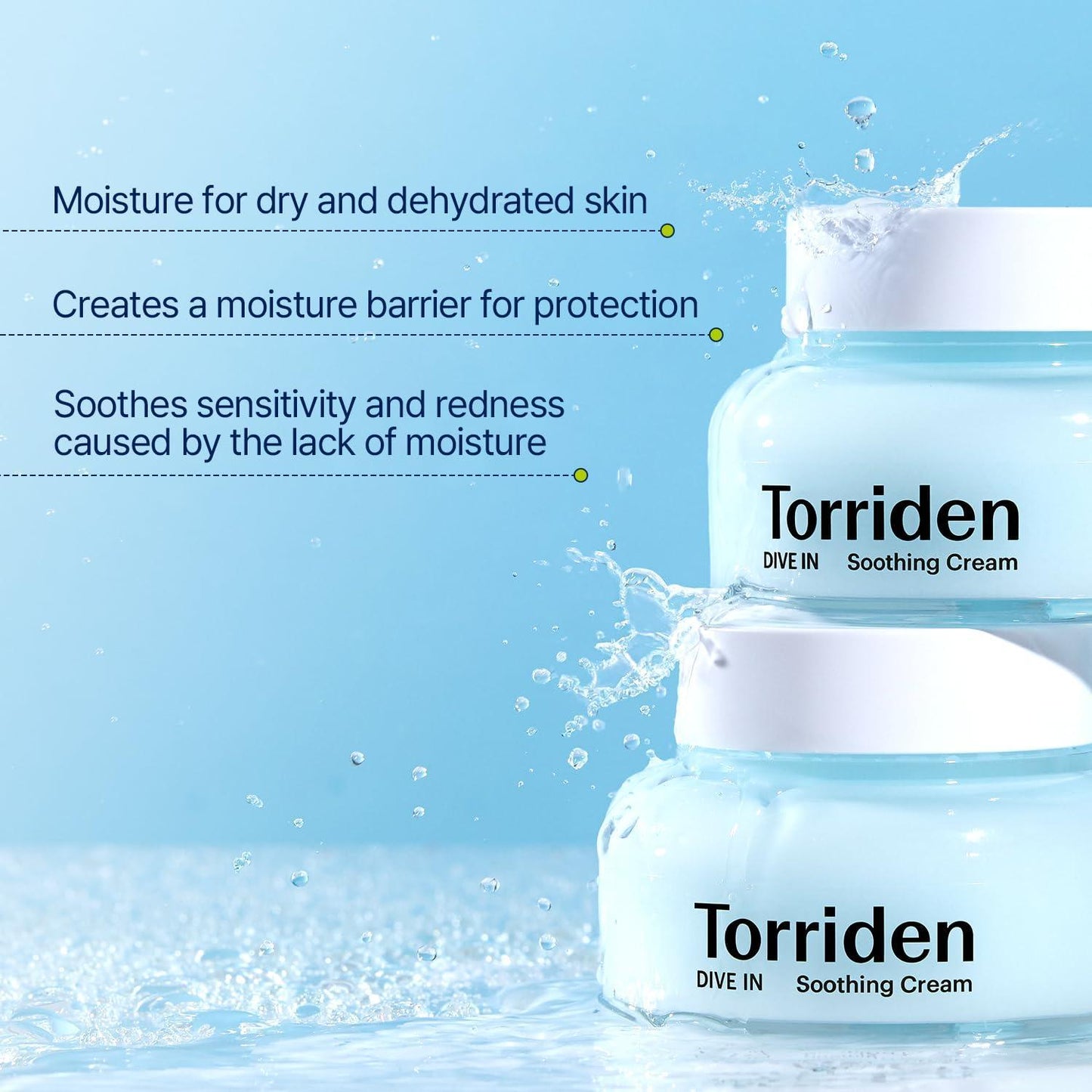 [Torriden] DIVE IN Low Molecular Hyaluronic Acid Soothing Cream 100ml