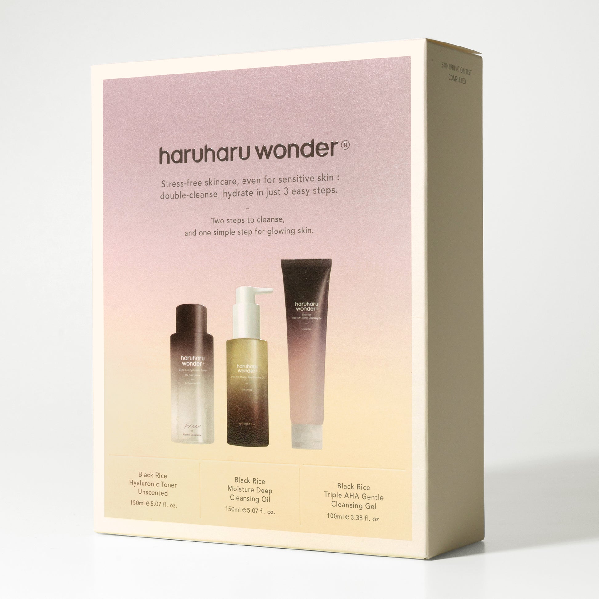 [haruharuwonder] Cleanse & Glow set