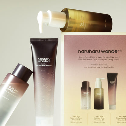 [haruharuwonder] Cleanse & Glow set