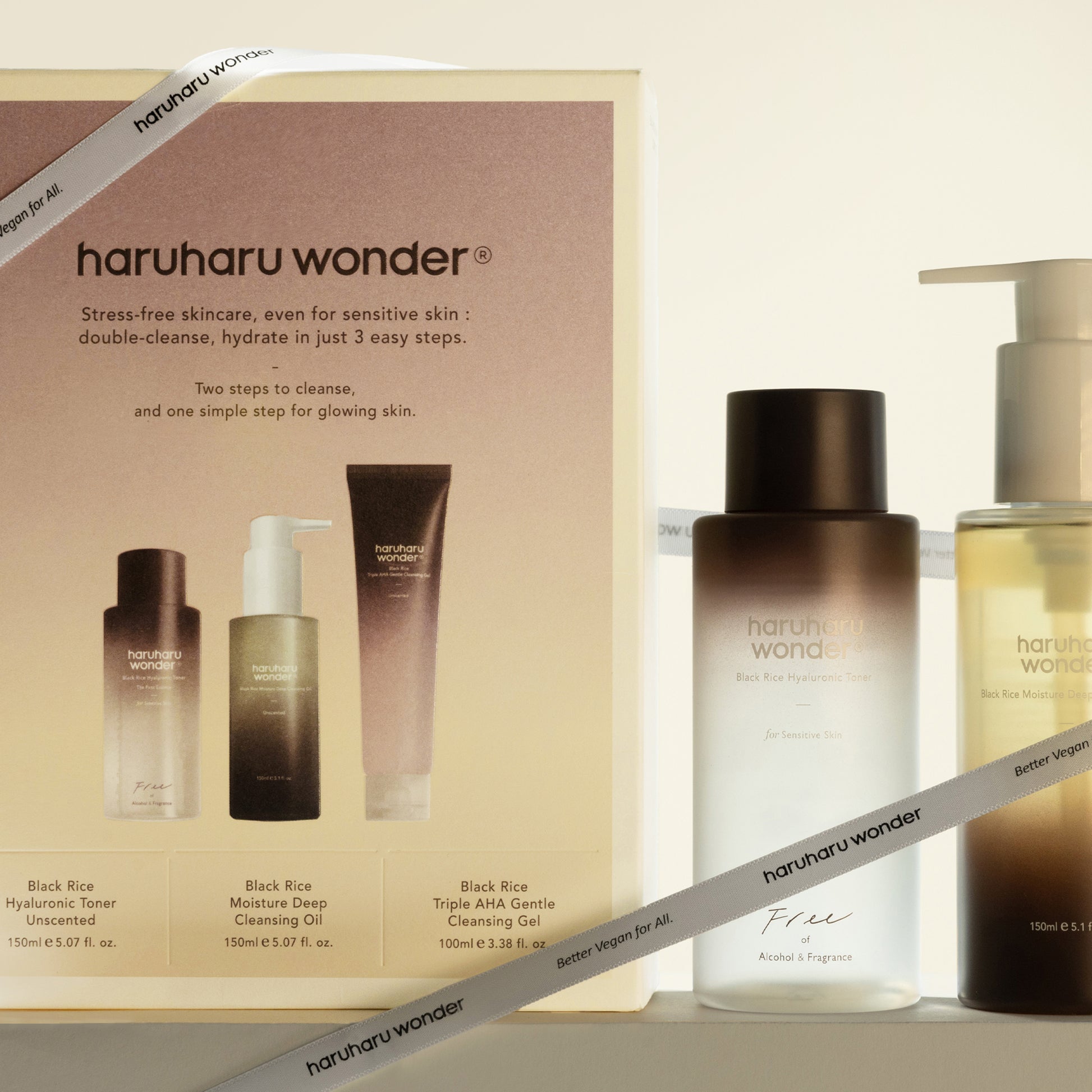 [haruharuwonder] Cleanse & Glow set