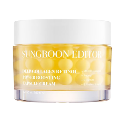[SUNGBOON EDITOR] Deep Collagen Retinol Power Boosting Capsule Cream 50ml