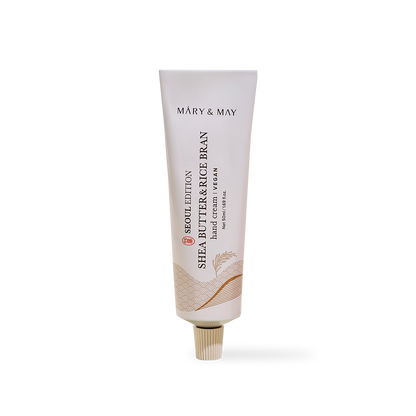 [Mary&May] Seoul Edition SHEA BUTTER & RICE BRAN Hand Cream 50ml