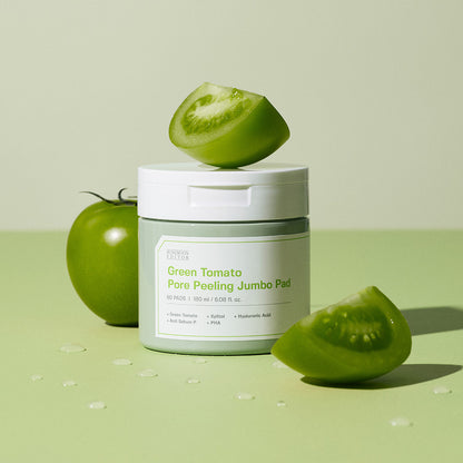 [SUNGBOON EDITOR] Green Tomato Pore Peeling Jumbo Pad 60 Sheets