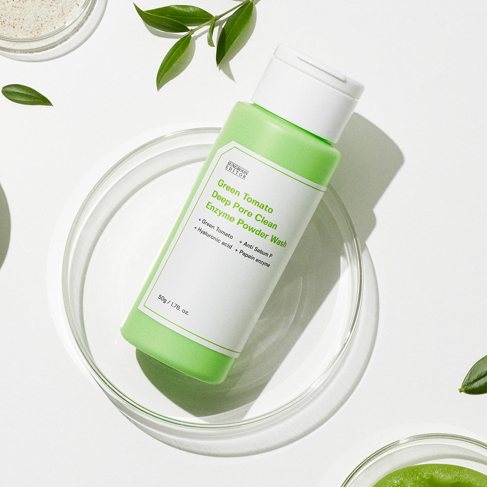[SUNGBOON EDITOR] Green Tomato Deep Pore Clean Enzyme Powder Wash 50g
