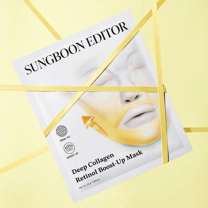 [SUNGBOON EDITOR] Deep Collagen Retinol Tension Boost Up Mask Set 4pcs