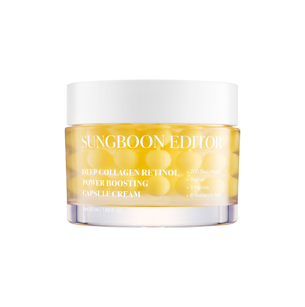 [SUNGBOON EDITOR] Deep Collagen Retinol Power Boosting Capsule Cream 50ml